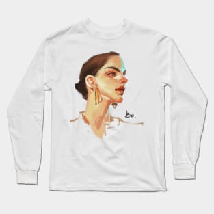 My painting girl Long Sleeve T-Shirt